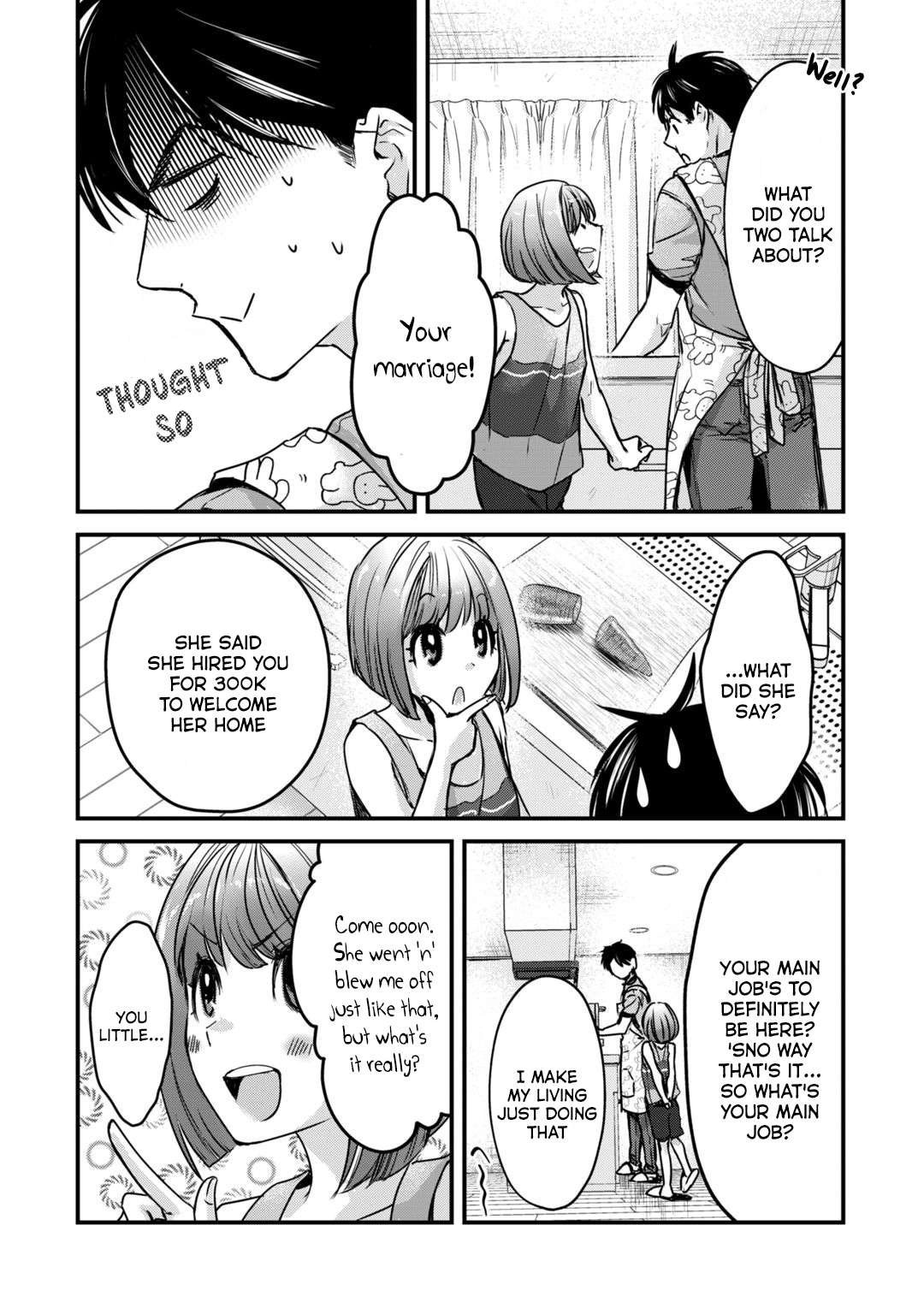 It's Fun Having a 300,000 Yen a Month Job Welcoming Home an Onee-san Who Doesn't Find Meaning in a Job That Pays Her 500,000 Yen a Month Chapter 17 14